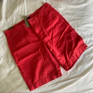 J crew Red Shorts